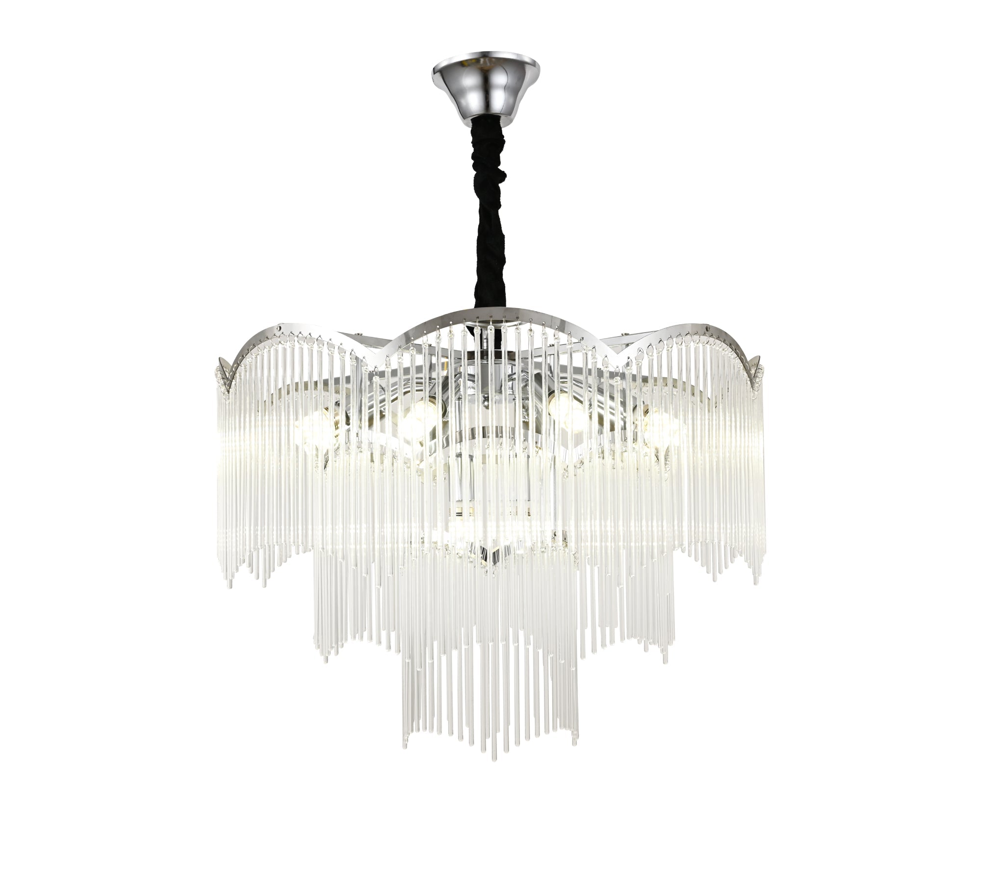 Candelabru Modestina, 60W, Crom - AdeHouse — Finisaje și Iluminat Premium.