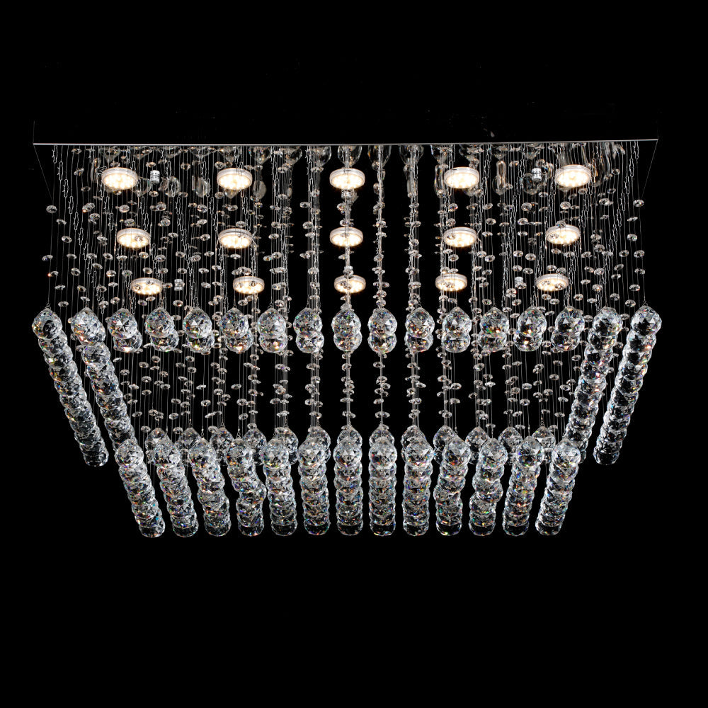 Candelabru Cristal Lisbeth 20W, Design Modern