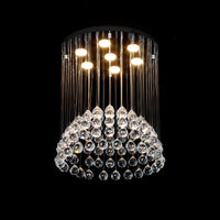 Candelabru Cristal Kerensa 35W, cu Telecomandă, Dimabil - AdeHouse — Finisaje și Iluminat Premium.