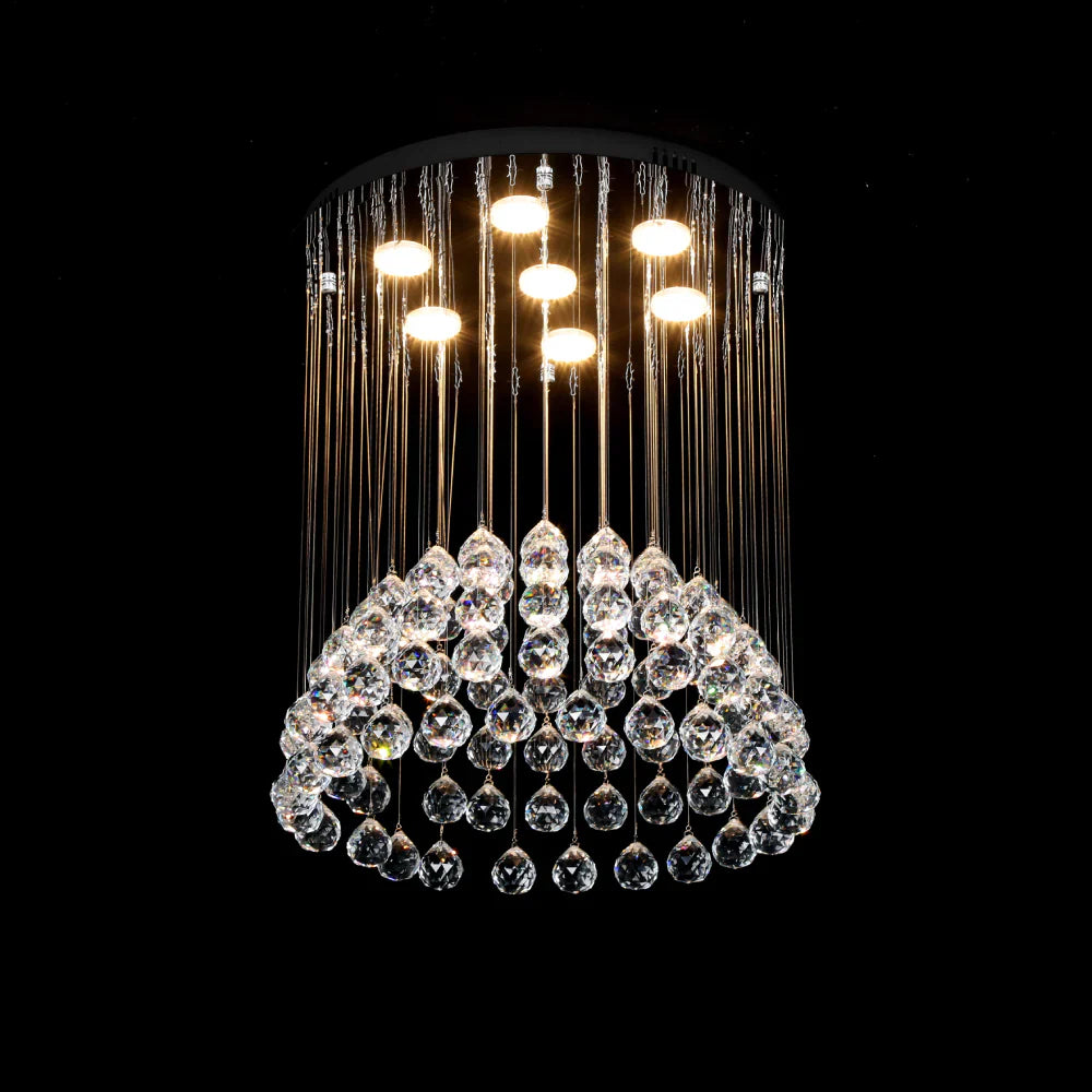 Candelabru Cristal Kerensa 35W, cu Telecomandă, Dimabil