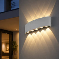 Aplica LED Exterior NORA 10W, alba - AdeHouse — Iluminat Modern la Preț Bun