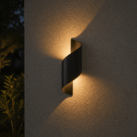 Aplică LED Exterior, Olimpia 3, 10W, IP54, Lumină Caldă, Negru - AdeHouse — Iluminat Modern la Preț Bun