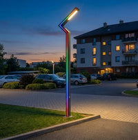 Stâlp LED RGB 30W pentru Exterior, 3m, Telecomandă - AdeHouse — Iluminat Modern la Preț Bun
