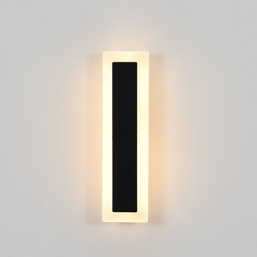 Aplică LED Exterior, Isidora 3, 8W, 300×80 mm, Lumină Caldă, Negru - AdeHouse — Iluminat Modern la Preț Bun