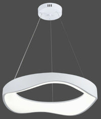 Pendul LED cu Telecomandă Edvige, 2W, Ø52 cm, Lumină Caldă/Neutră/Rece, Alb - AdeHouse — Finisaje și Iluminat Premium.