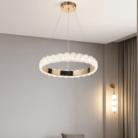 Pendul LED cu Telecomandă Celandine 108W, Lumină Caldă/Neutră/Rece, Dimabil - AdeHouse — Finisaje și Iluminat Premium.