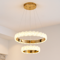 Pendul LED cu Telecomandă Hildegund 168W, Lumină Caldă/Neutră/Rece