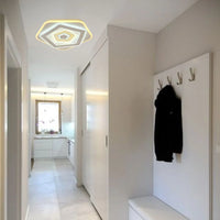 PLAFONIERĂ LED  – 104W, CU CRISTALE, LUMINĂ REGLABILĂ