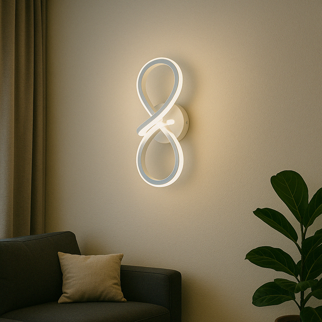 Aplică LED Palmira 40W, Lumină Caldă/Neutră/Rece, Dimabilă