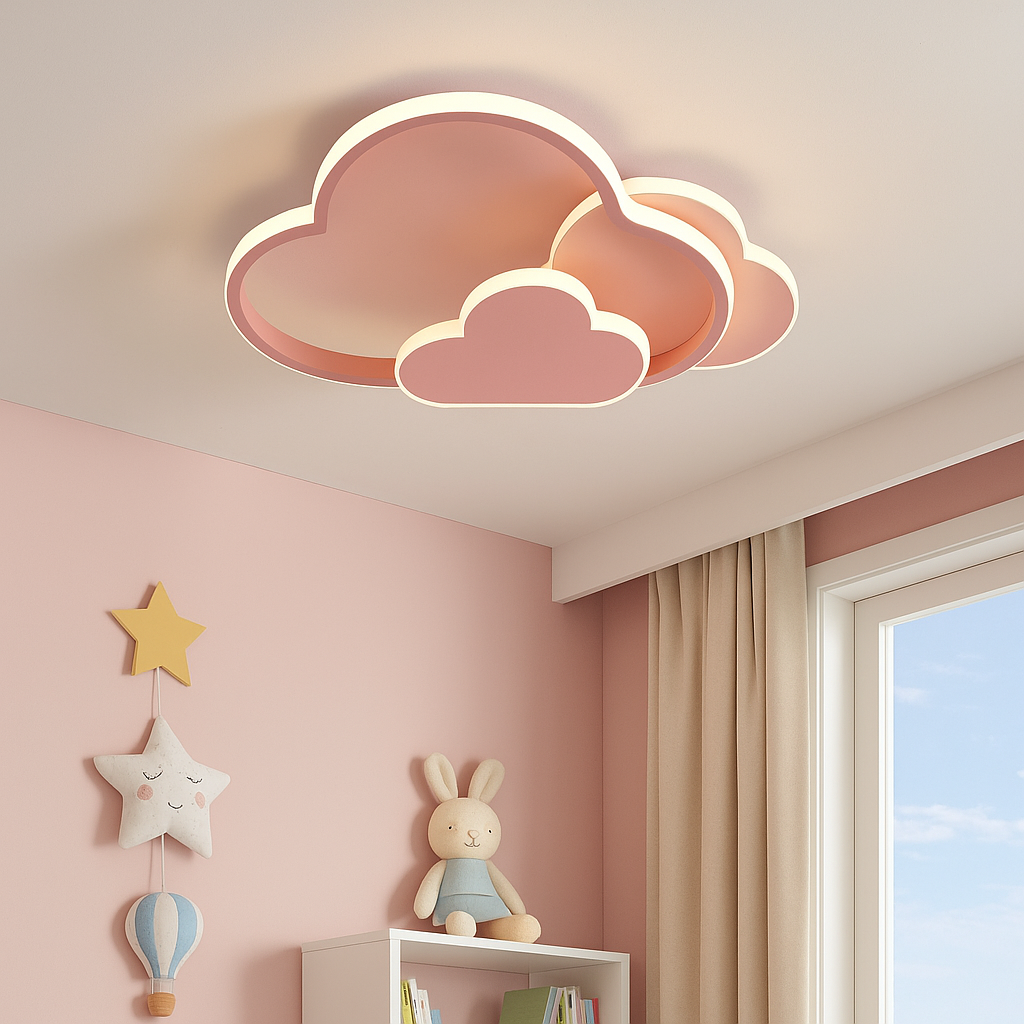 Lustră LED cu Telecomandă Solveiga 43W, Lumină Caldă/Neutră/Rece, Dimabilă