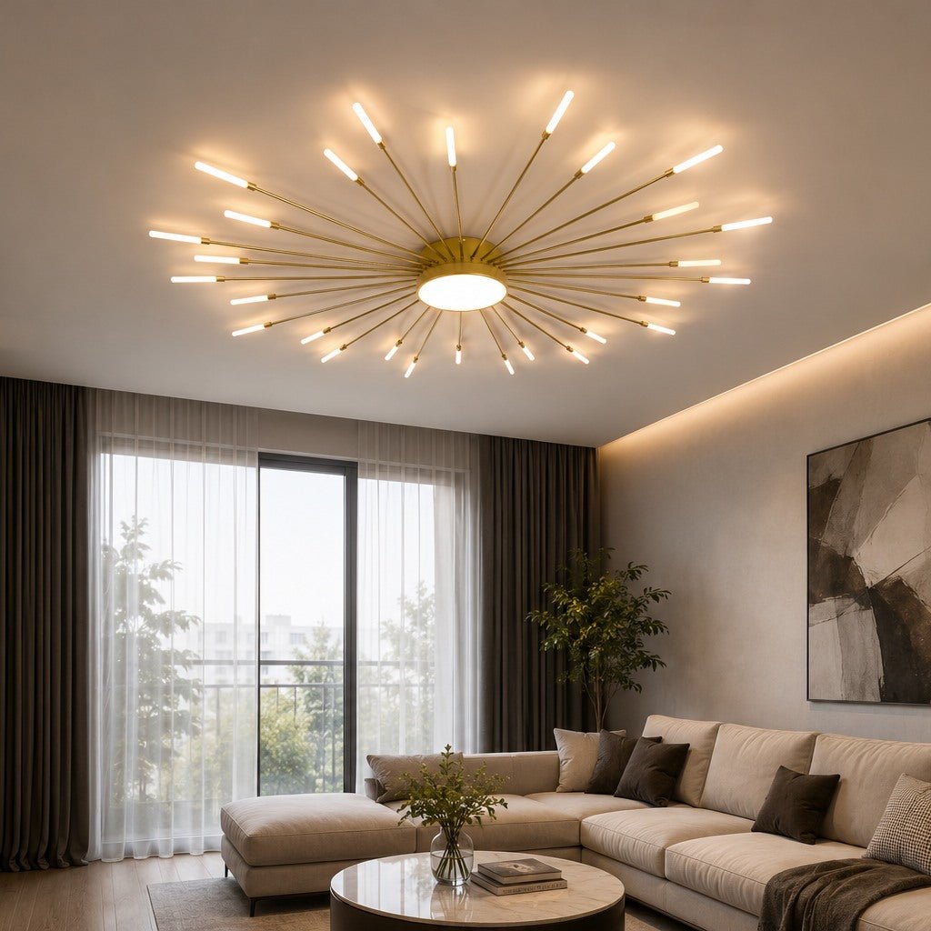Lustră LED cu Telecomandă Cassiana, 2W, Lumină Caldă/Neutră/Rece - AdeHouse — Finisaje și Iluminat Premium.