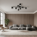 Lustră LED cu Telecomandă Rosanna, Lumină Caldă/Neutră/Rece - AdeHouse — Finisaje și Iluminat Premium.