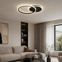 Lustră LED cu Telecomandă Tiberia, 66W, Lumină Caldă/Neutră/Rece, Negru - AdeHouse — Finisaje și Iluminat Premium.