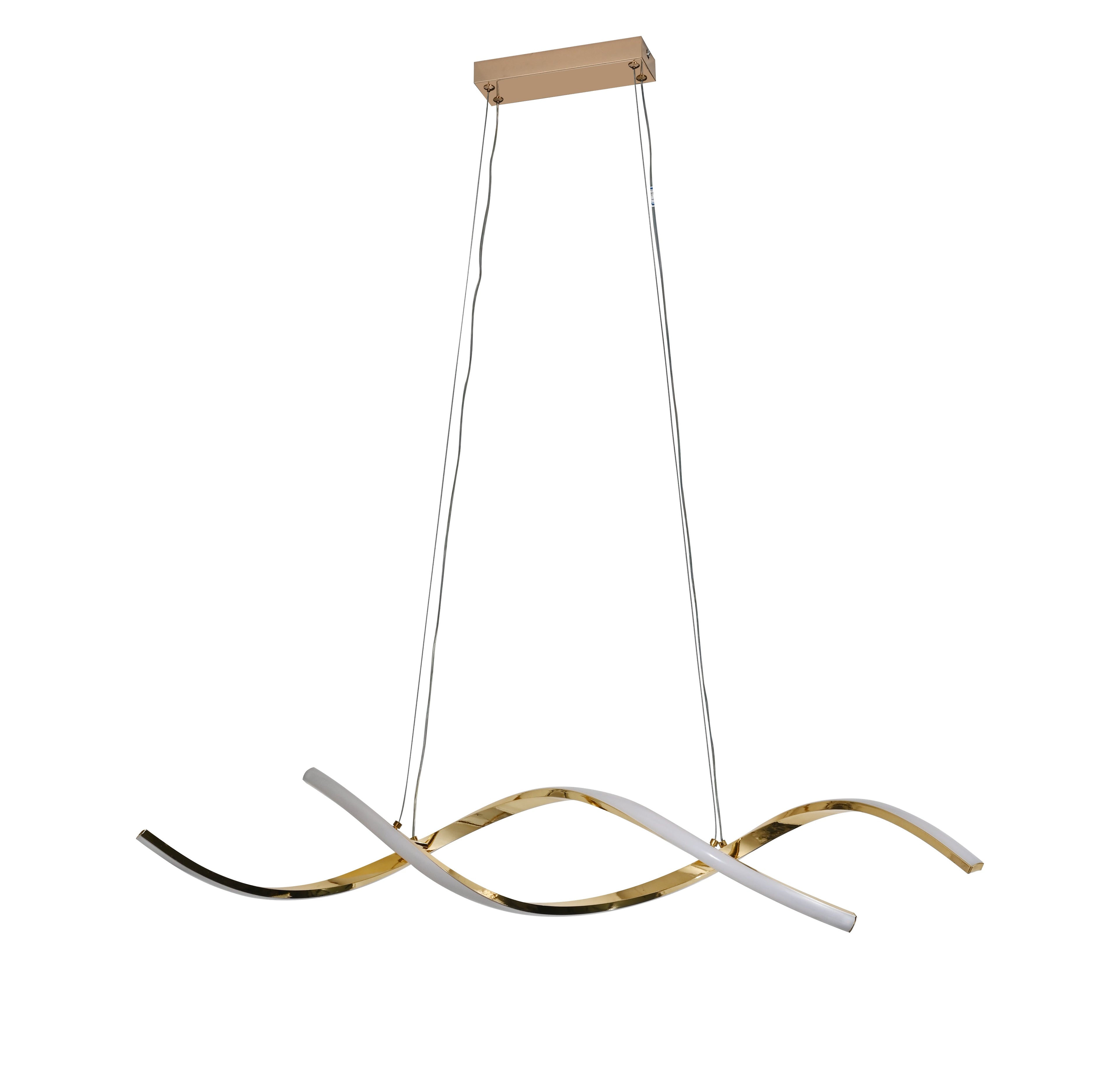 Pendul LED Lavinia II 76W, Auriu