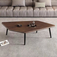 Set 2 mese cafea Gemini, design scandinav, model diamant, blat MDF 20mm