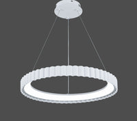 Pendul LED cu Telecomandă Silveria, 62W, Lumină Caldă/Neutră/Rece, Alb - AdeHouse — Finisaje și Iluminat Premium.