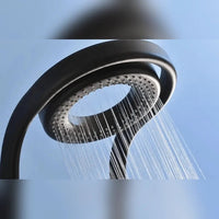 Panou de Duș Elevia Black – cu Ploaie Reglabila, LED și Hidromasaj - AdeHouse — Iluminat Modern la Preț Bun