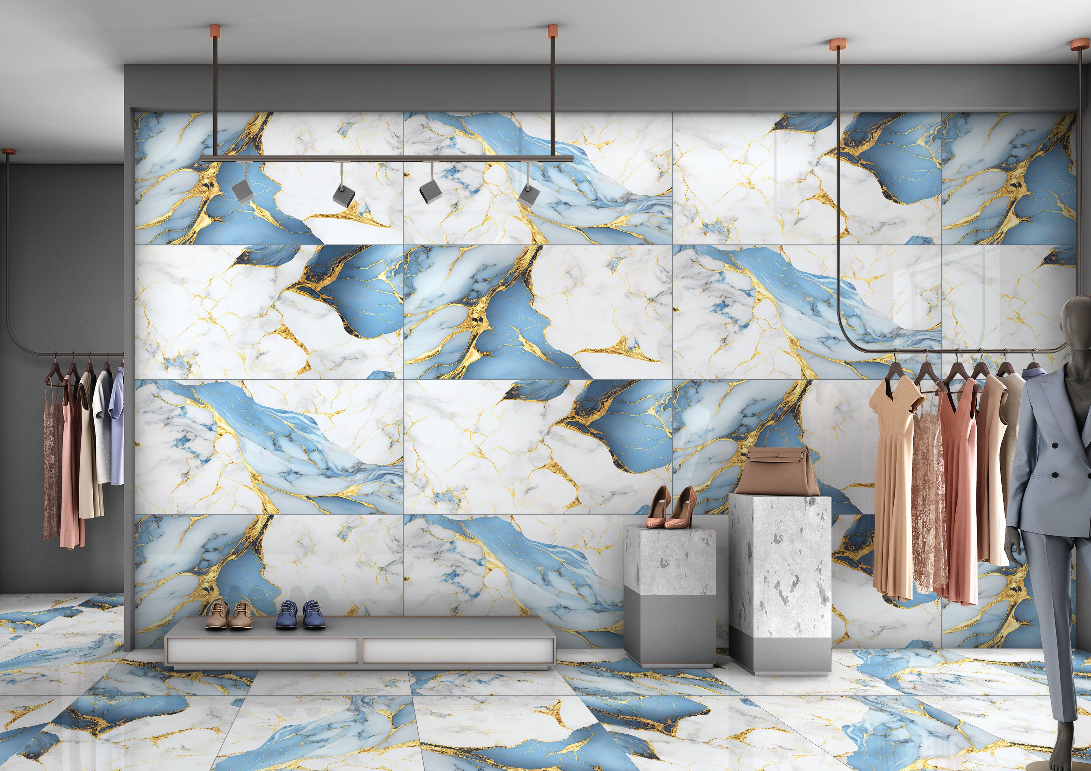Gresie Sonar Aqua 60×120