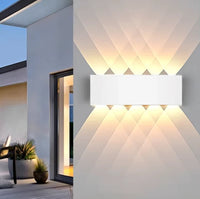 Aplica LED Exterior NORA 10W, alba - AdeHouse — Iluminat Modern la Preț Bun