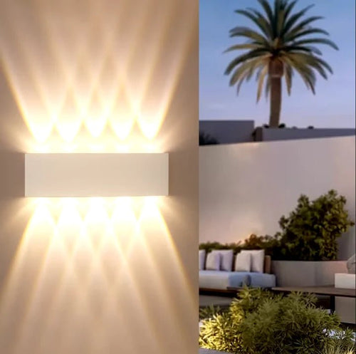 Aplica LED Exterior NORA 10W, alba - AdeHouse — Iluminat Modern la Preț Bun