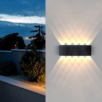 Aplica LED Exterior NORA 10W, neagra - AdeHouse — Iluminat Modern la Preț Bun