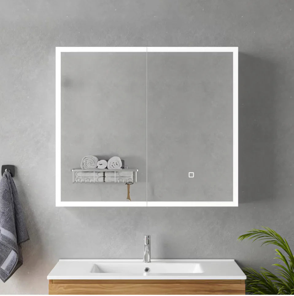 Oglindă LED Baie Liora II, Design Modern