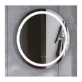 Oglindă LED Baie cu Dezaburire Lucieta, Buton Touch - AdeHouse — Finisaje și Iluminat Premium.