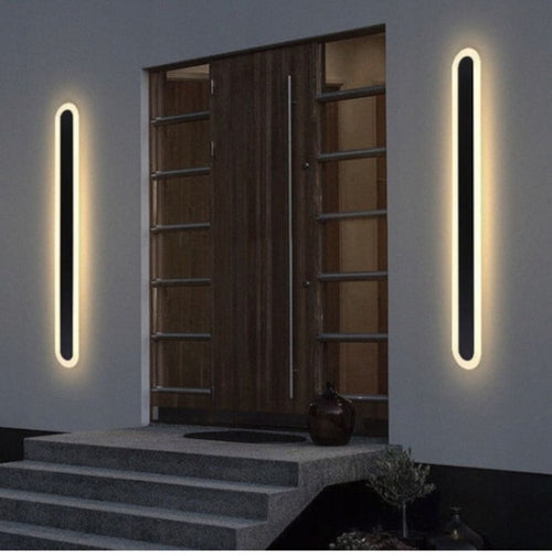 Aplică LED Exterior, Dorotea 3, 25W, 90 cm, Lumină Caldă - AdeHouse — Iluminat Modern la Preț Bun