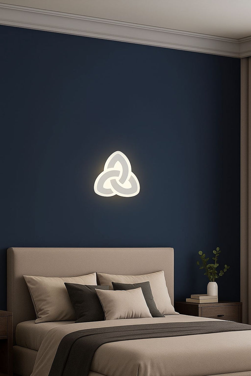 Aplică LED Evarista, 48W, Ø24 cm, Design Modern