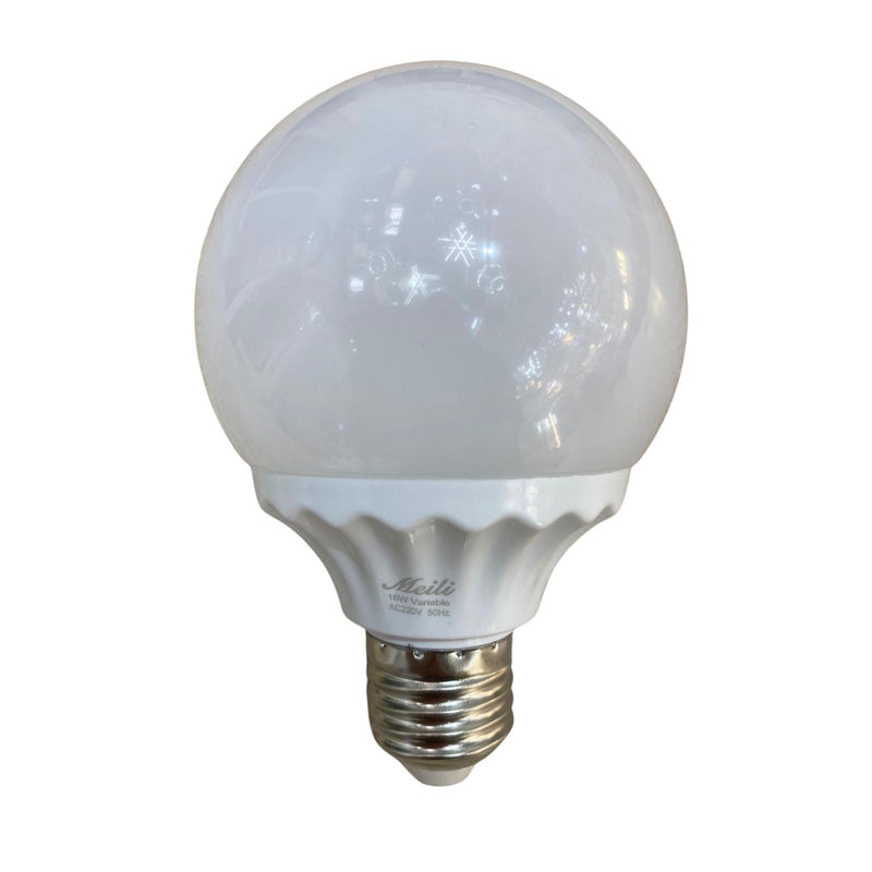 Bec LED Decorativ G80B, 16W, Lumină Rece, E27