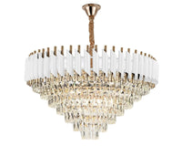 Candelabru Cristal Selene 800W, Alb - AdeHouse — Finisaje și Iluminat Premium.