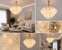 Candelabru Petronilla, 60W, Ø36 cm, Auriu - AdeHouse — Finisaje și Iluminat Premium.