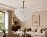 Candelabru Doralice, Ø40 cm, Auriu - AdeHouse — Finisaje și Iluminat Premium.