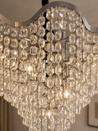 Candelabru Cristal Venetia, 60W, Crom - AdeHouse — Finisaje și Iluminat Premium.
