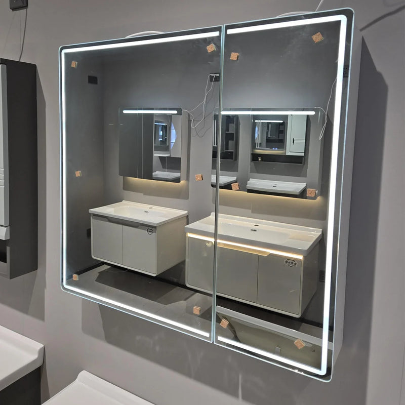 Oglindă LED Baie Aveline II, Design Modern