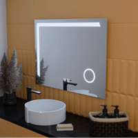 Oglindă LED Baie cu Dezaburire Verena II, Dimabilă - AdeHouse — Finisaje și Iluminat Premium.