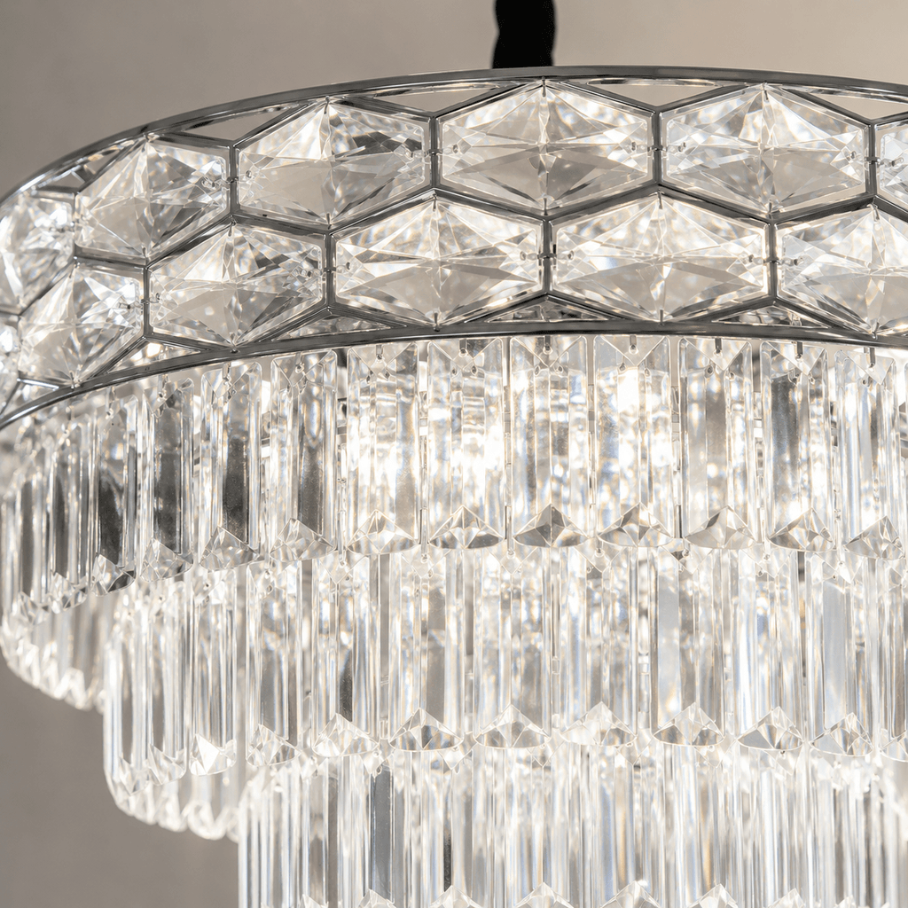 Candelabru Nicoleta, 60W, Crom - AdeHouse — Finisaje și Iluminat Premium.