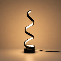 Veioza LED Infinity Loop Black, 96W