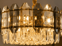 Candelabru Cristal Gaudenzia, 60W, Auriu - AdeHouse — Finisaje și Iluminat Premium.