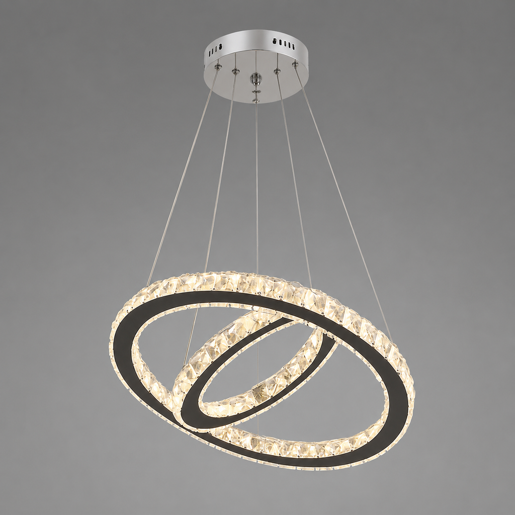 Candelabru Solvea 40W, Ø48 cm, cu Telecomandă, Dimabil
