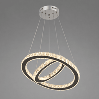 Candelabru Solvea 40W, Ø48 cm, cu Telecomandă, Dimabil - AdeHouse — Finisaje și Iluminat Premium.