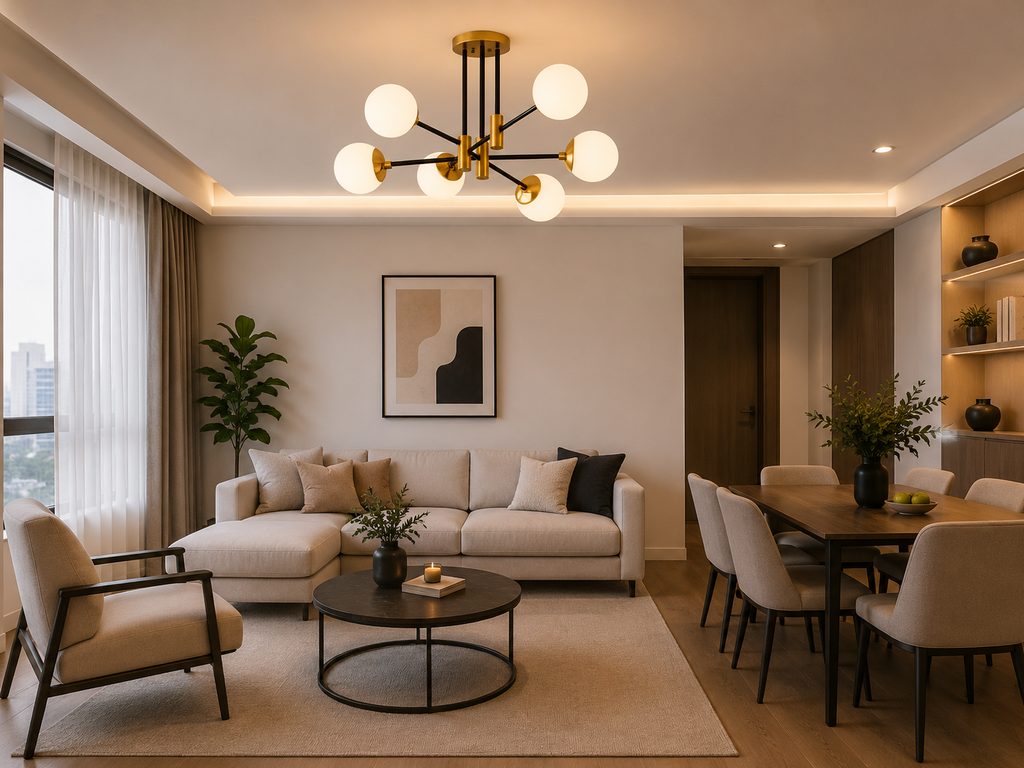 Pendul LED Wisteria, Design Clasic