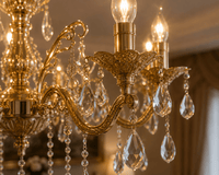 Candelabru Deodata, 60W, Auriu - AdeHouse — Finisaje și Iluminat Premium.