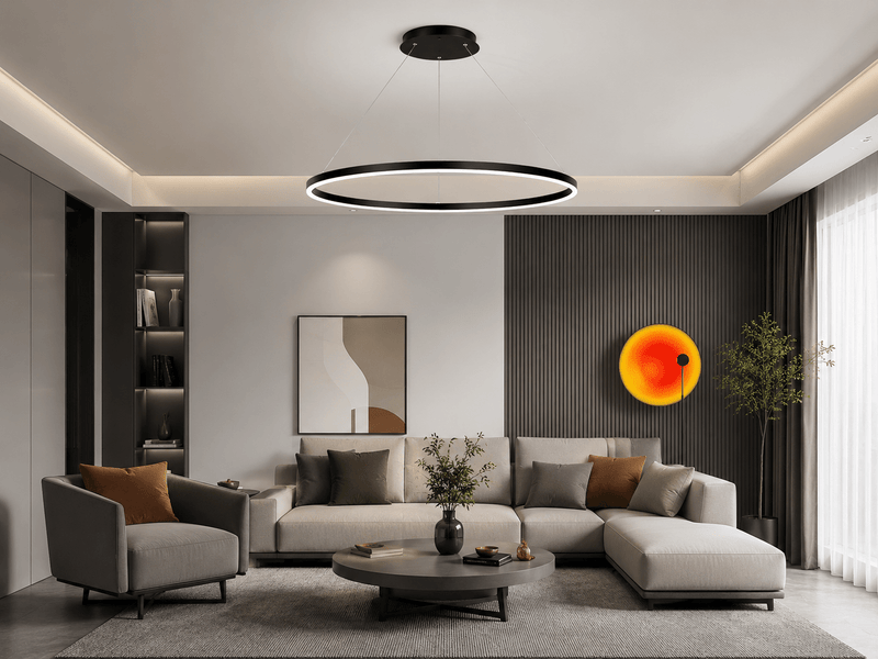 Pendul LED Clemenza 68W, Ø60 cm