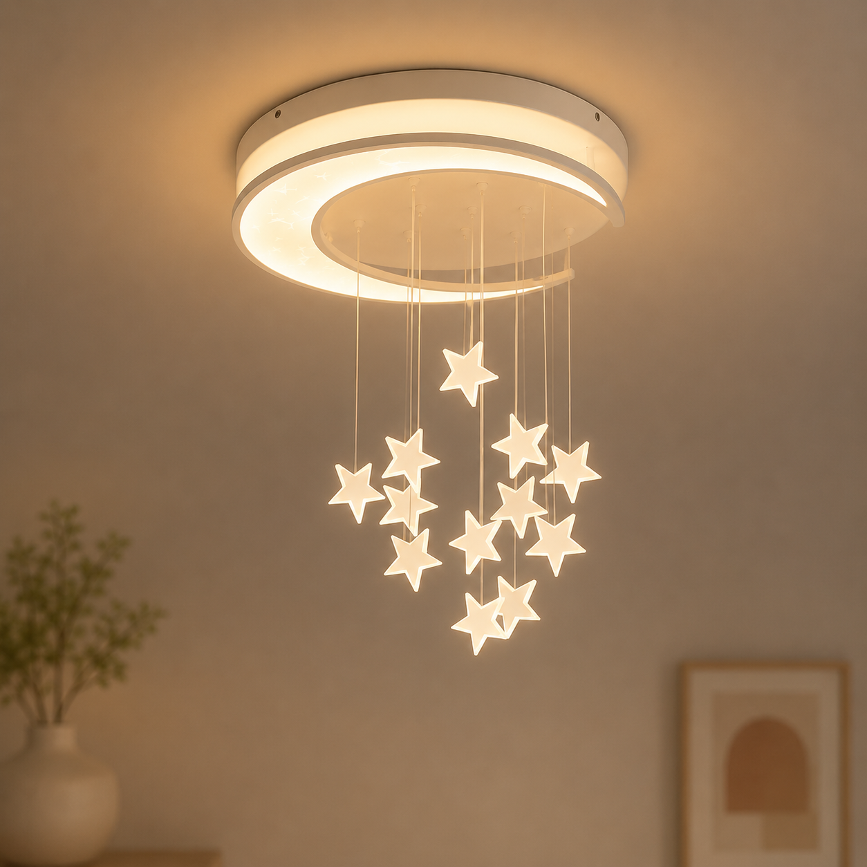 Lustră LED Yelena 60W, Dimabilă