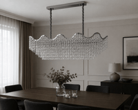 Candelabru Cristal Cornelia, 60W, Crom - AdeHouse — Finisaje și Iluminat Premium.