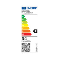 Aplică LED, Urania 3, 34W, 100 cm, Lumină Caldă/Neutră/Rece, Negru - AdeHouse — Iluminat Modern la Preț Bun