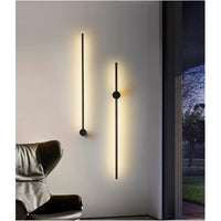 Aplică LED, Sabrina 3, 22W, 60 cm, Lumină Caldă/Neutră/Rece, Negru - AdeHouse — Iluminat Modern la Preț Bun