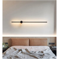 Aplică LED, Sabrina 3, 22W, 60 cm, Lumină Caldă/Neutră/Rece, Negru - AdeHouse — Iluminat Modern la Preț Bun