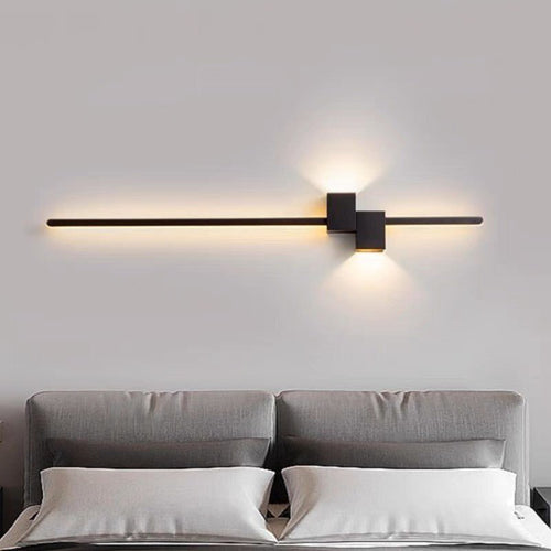 Aplică LED, Teodora 3, 28W, 80 cm, Lumină Caldă/Neutră/Rece, Negru - AdeHouse — Iluminat Modern la Preț Bun